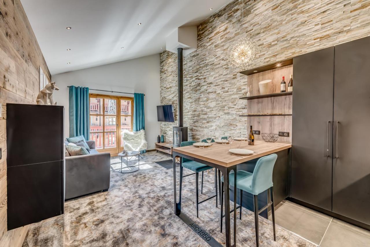 Arc 1950 - Charmant Appart 2-4 Pers Dans Residence Hoteliere, Skis Aux Pieds Les Arcs  Εξωτερικό φωτογραφία